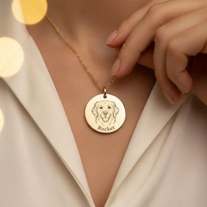 Pet Face Necklace