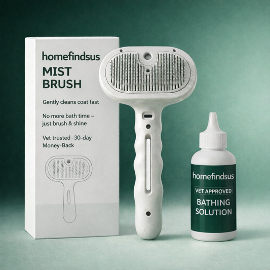 HomeFindsUS Pet Steam Hair Comb