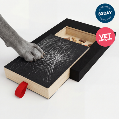 HomeFinds Wooden Dog Scratching Board