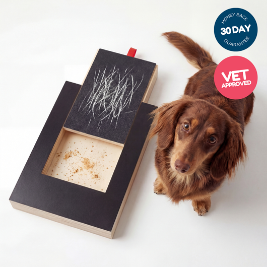 HomeFinds Wooden Dog Scratching Board