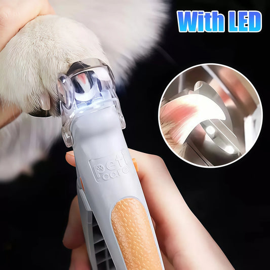 Pet Nail Clipper with LED light
