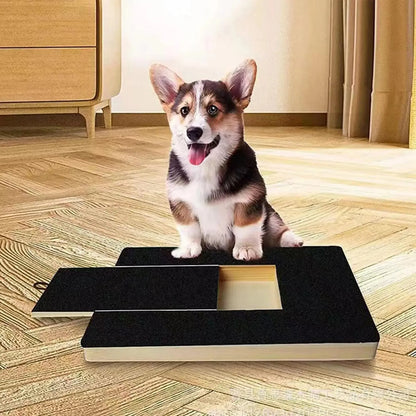 HomeFinds Wooden Dog Scratching Board