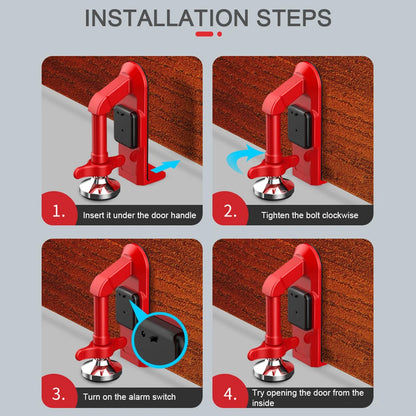 Homefinds Portable Fortress Door Security Brace