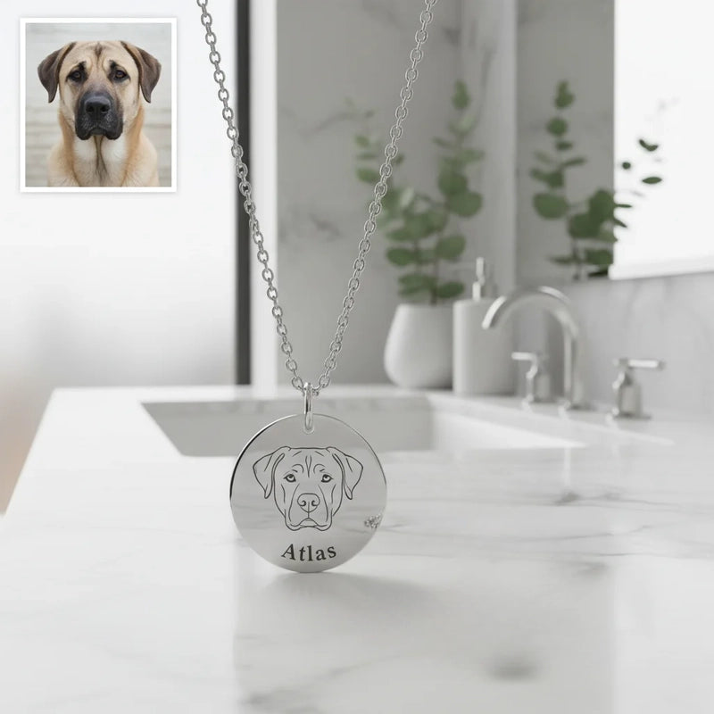 Pet Face Necklace